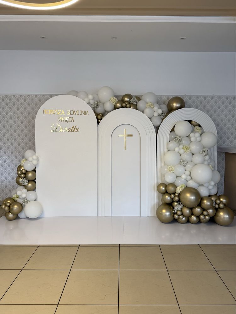 Ścianka balonowa Girlanda balonowa imprezy okolicznościowe