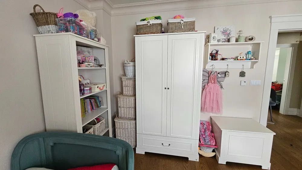 Szafa bellamy ines wysoka gratis skrzynia i półka wiszaca