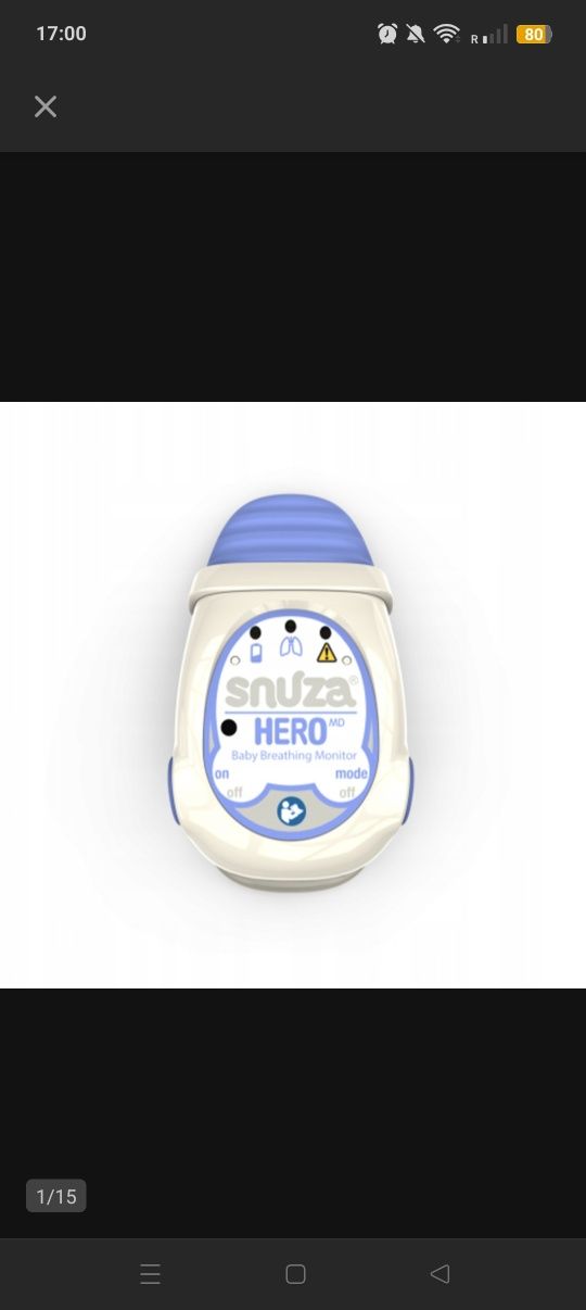 SNUZA HERO MD - monitor - czujnik oddechu dla niemowląt