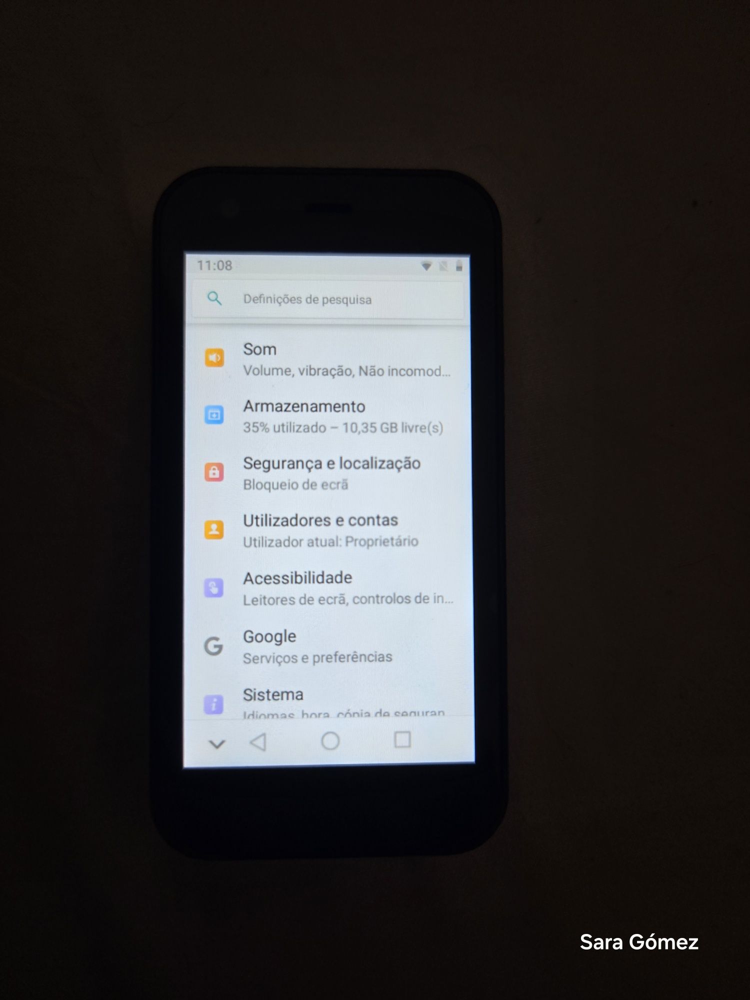 Mini Android novo