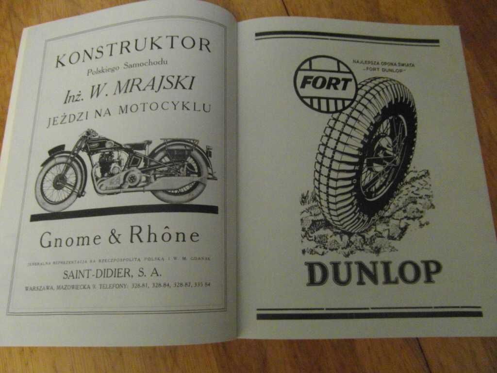 Przegląd samochodowy reprint 1928 rok