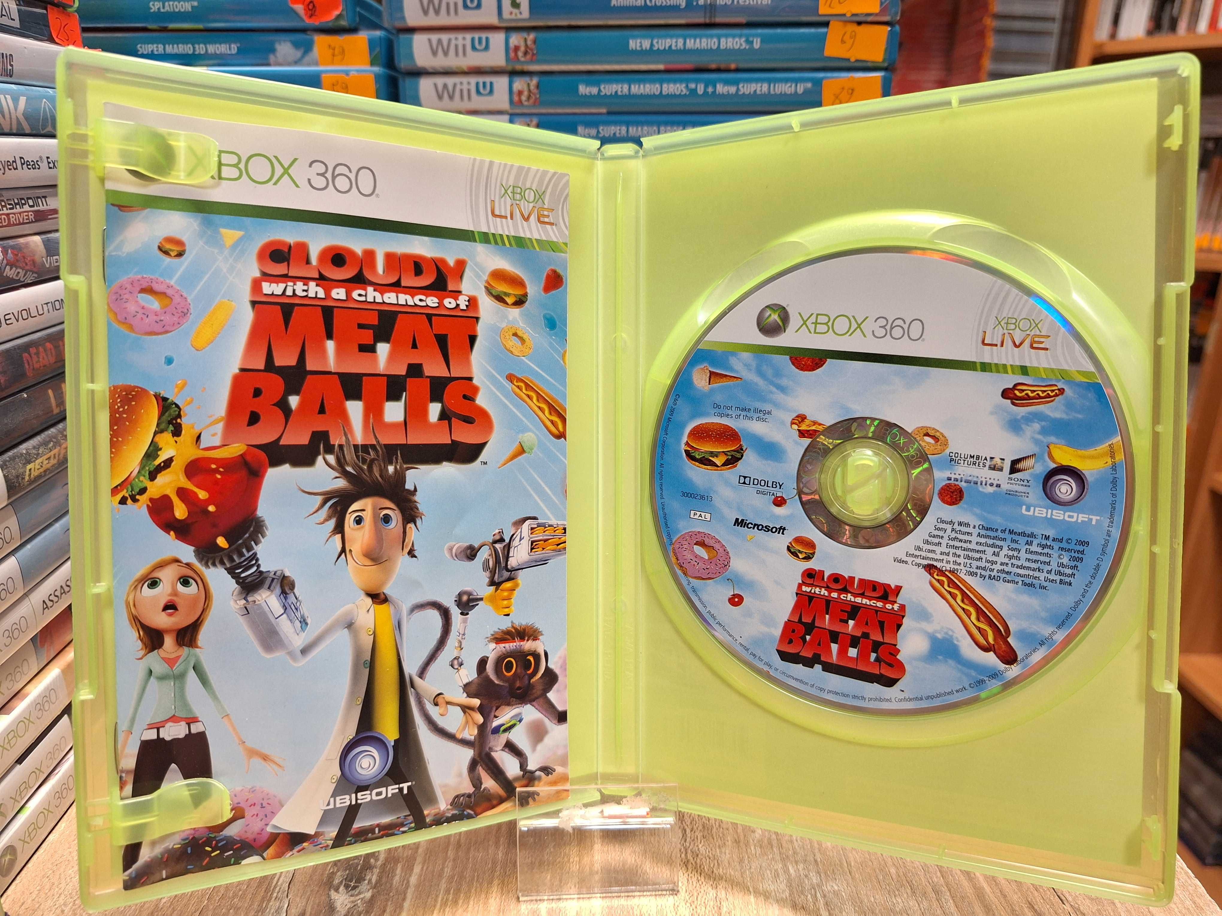 Cloudy with a Chance of Meatballs XBOX 360,  Sklep Wysyłka Wymiana