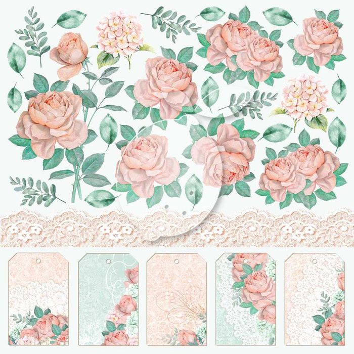 Love of my life - Zestaw papierów do scrapbookingu 30x30cm Lemoncraft