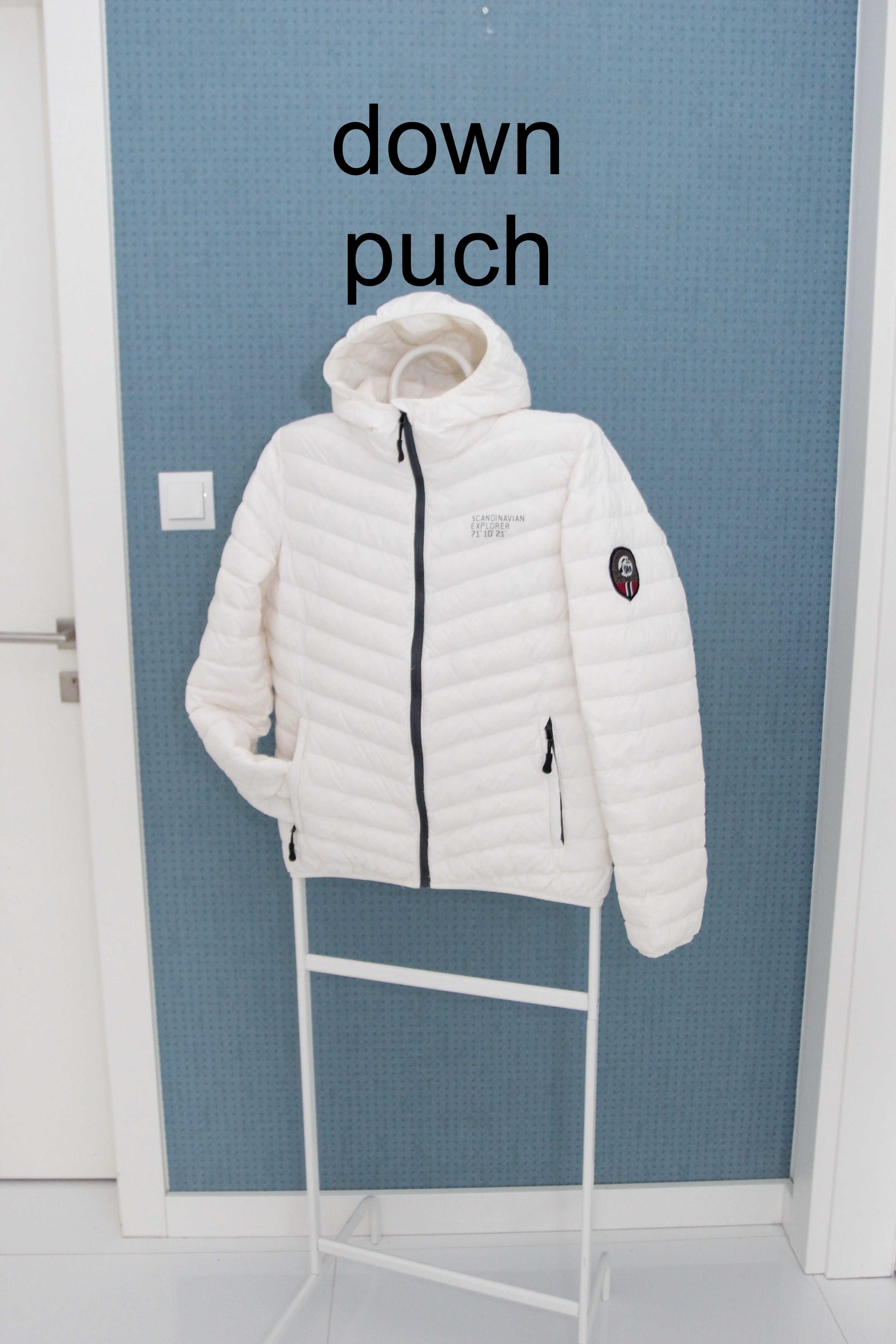 Kurtka puchowa Scandinavian Explorer bez wad L/M