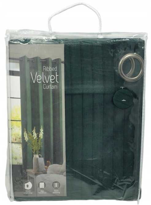 Zasłona kółka 140 cm x 260 cm