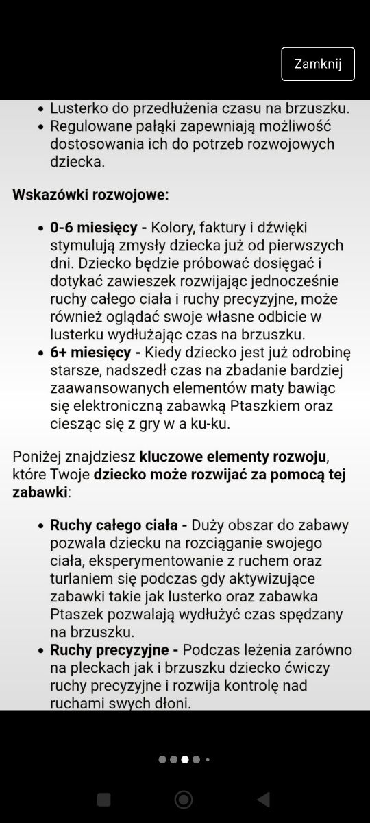 Mata  edukacyjna Tiny Love leśna kraina