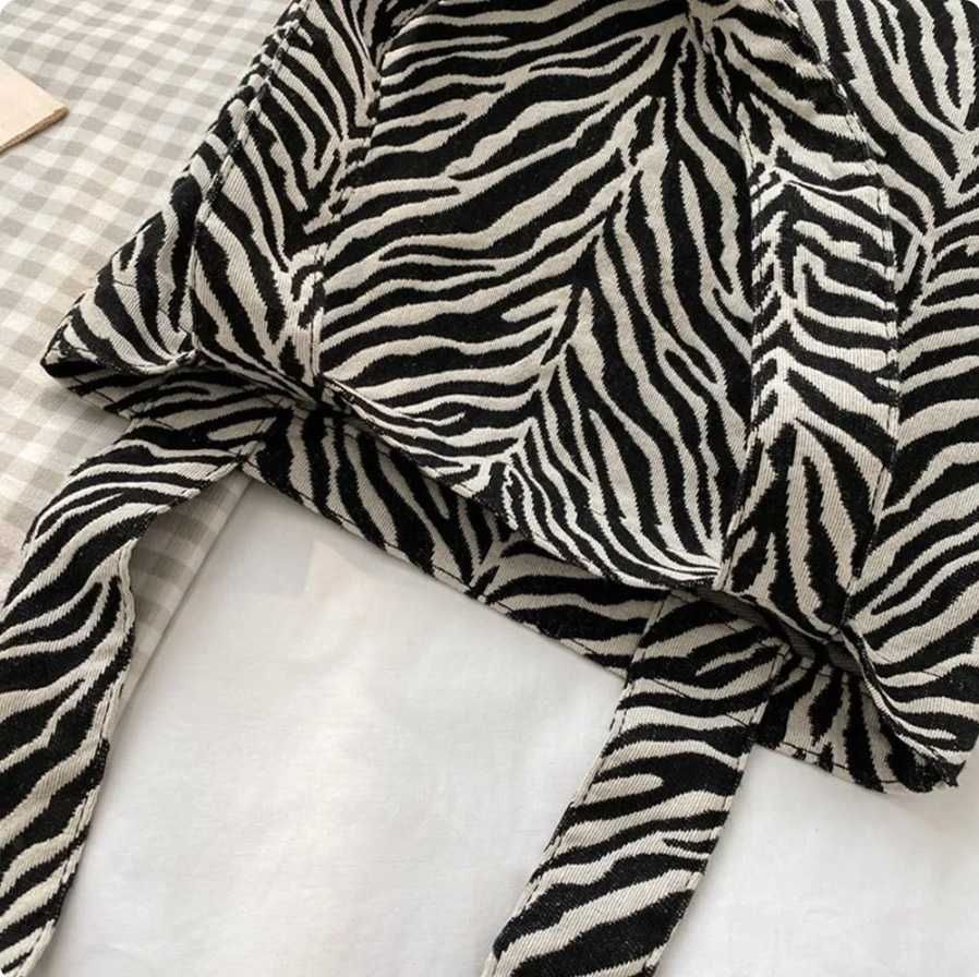 MALA/TOTEBAG (padrão zebra)