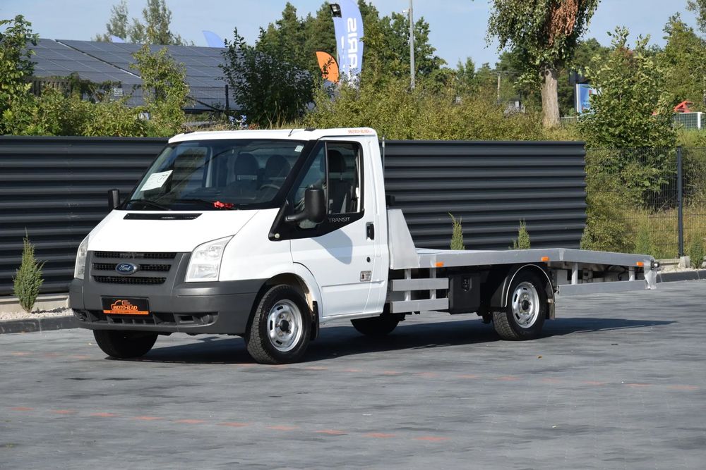 Ford TRANSIT / 2.2 - 115 KM / LAWETA / POMOC DROGOWA / NAJAZDY / 3 OSOBY / SPROWADZONY  / Tanie Szybkie Finansowanie Zgoda od Zaraz