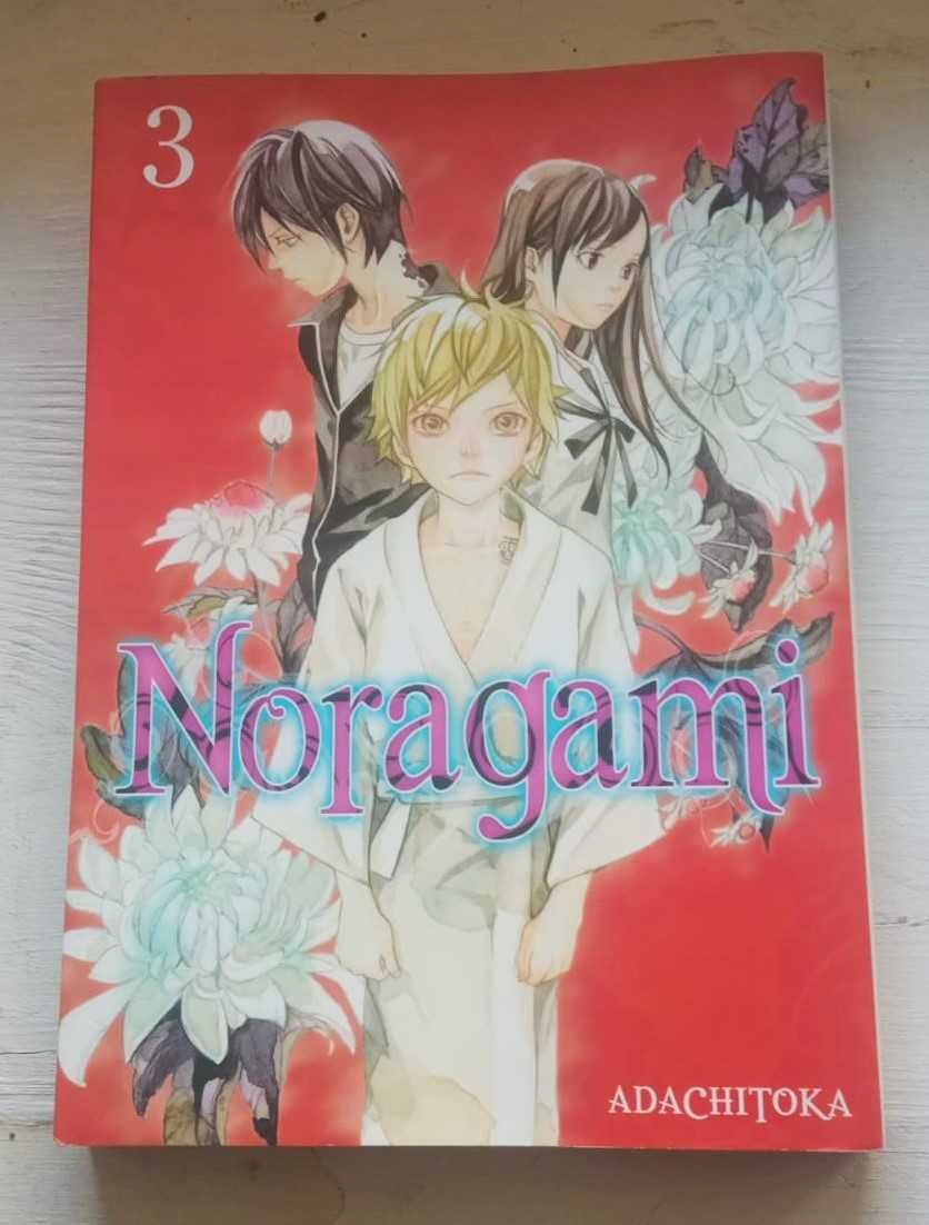 Książka, manga, Noragami 3, Adachitoka, komiks, anime