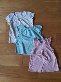 Bluzki t shirty H&M KappAhl 80