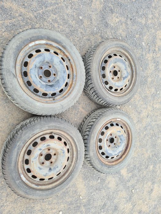 4szt KOŁA 5x112 16" et42 205/55 +opony zimowe AUDI A3 A4 A6 VW Passat