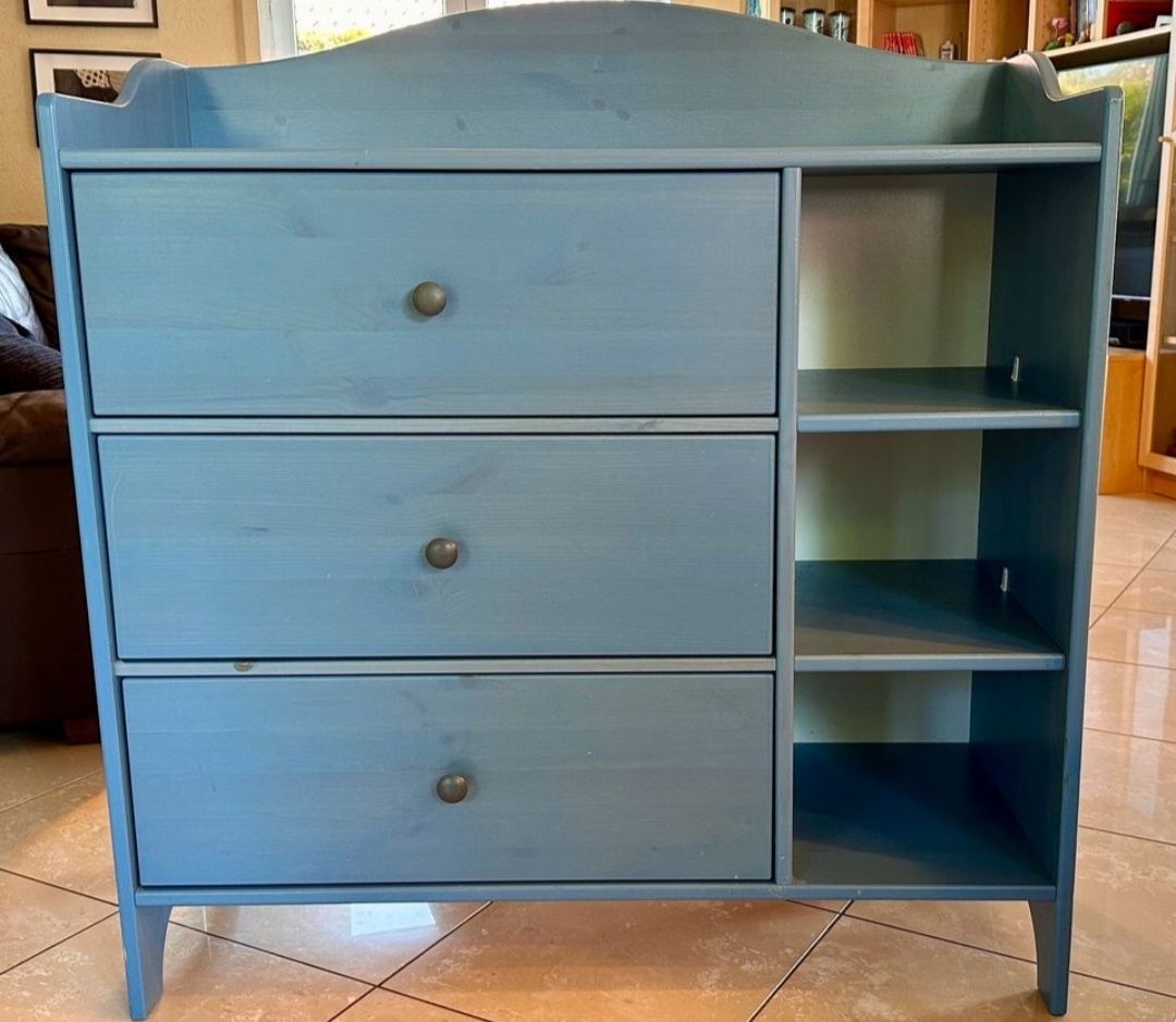 Komoda IKEA Trogen – niebieska