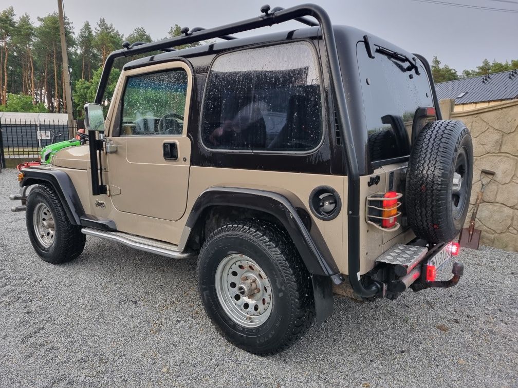 Jeep Wrangler TJ 2.5 Benzyna / 4x4 / doinwestowany!