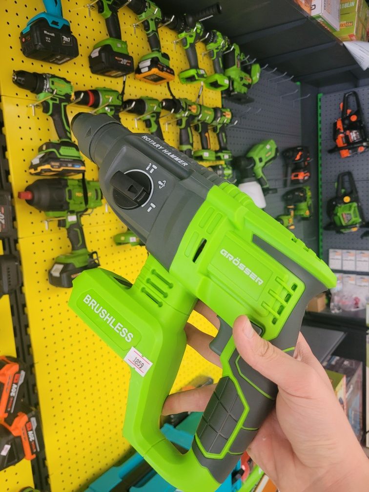 Перфоратор акумуляторний Grosser GRH 260 (безщітковий двигун)