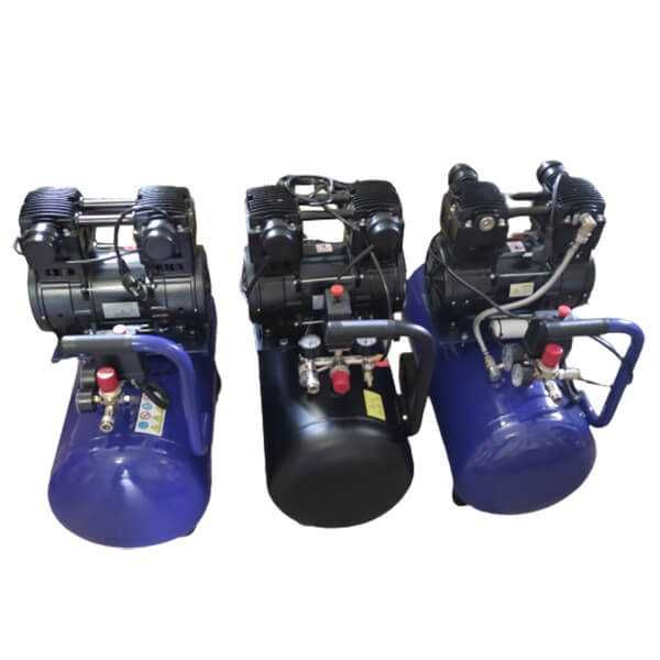 Компресор безмасляний, потужність 1500 Вт, ресивер 50л