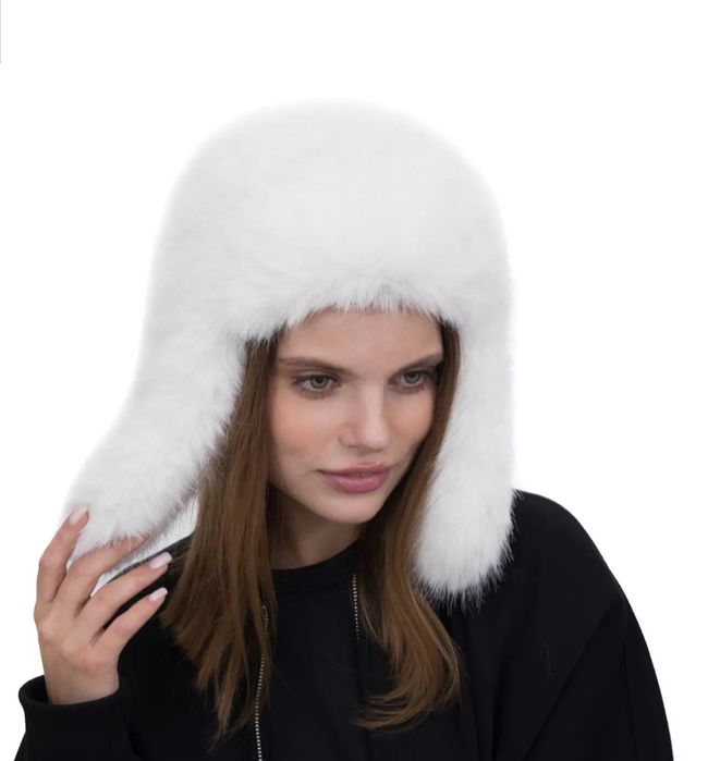новая пушистая шапка ушанка