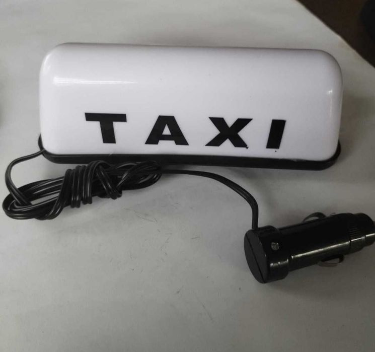 Znak świetlny Taxi z samoprzylepną podstawą