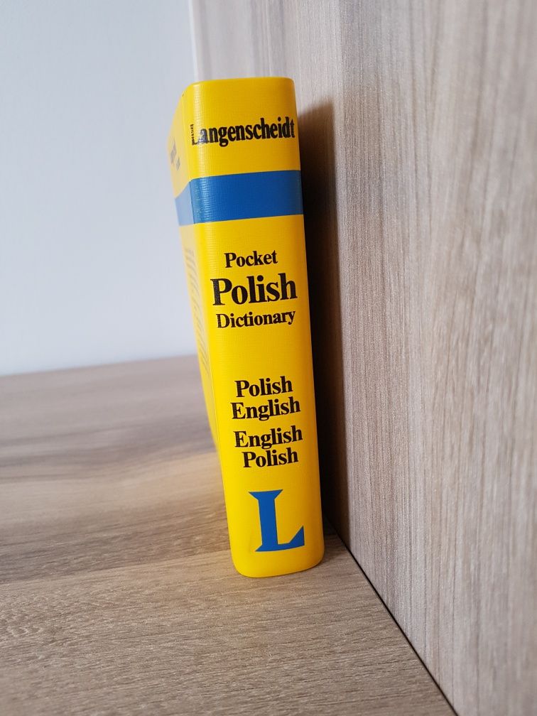 Słownik polsko-angielski angielsko-polski Langenscheidt