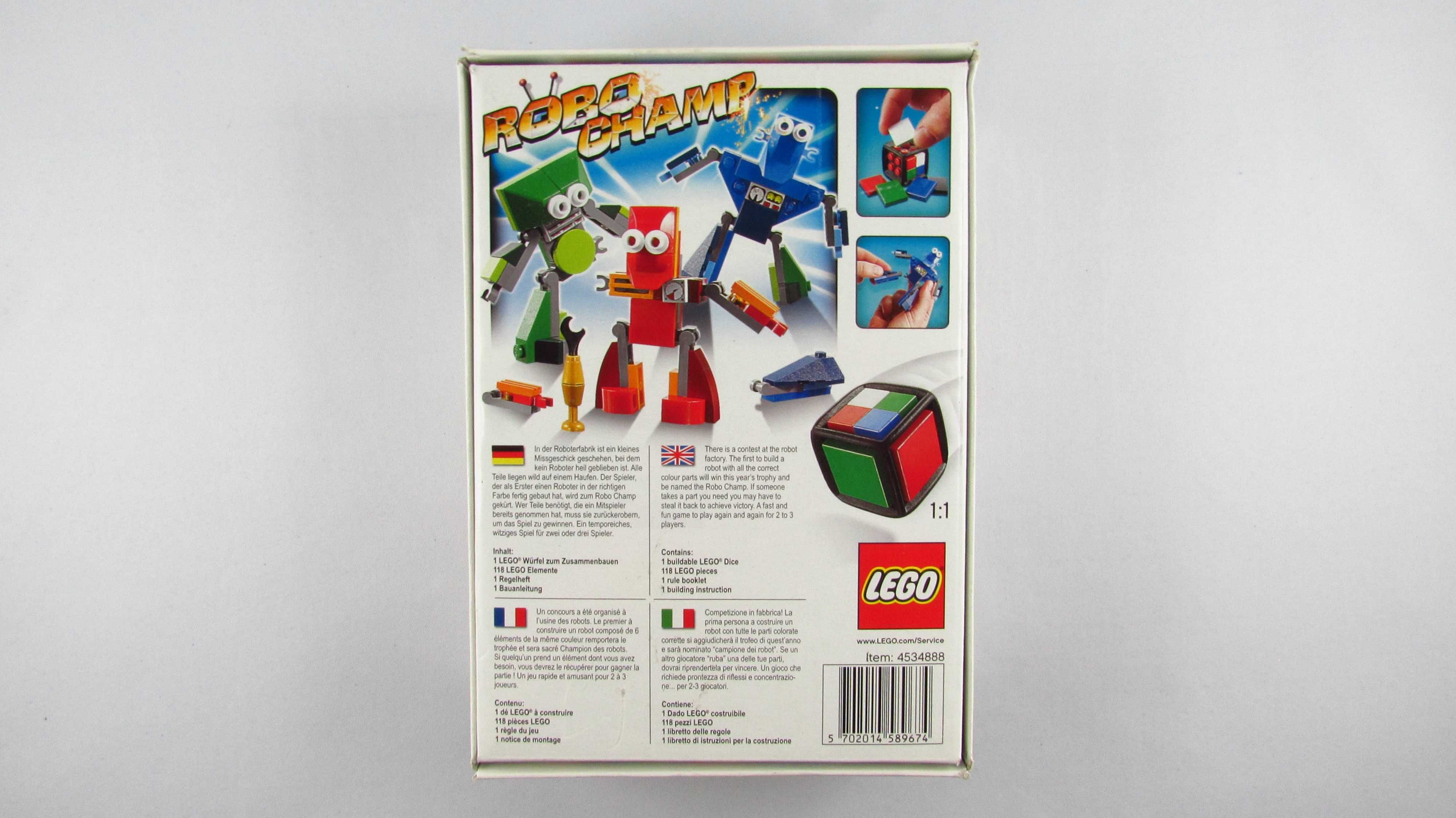 LEGO - Robo Champ Gra Planszowa 3835