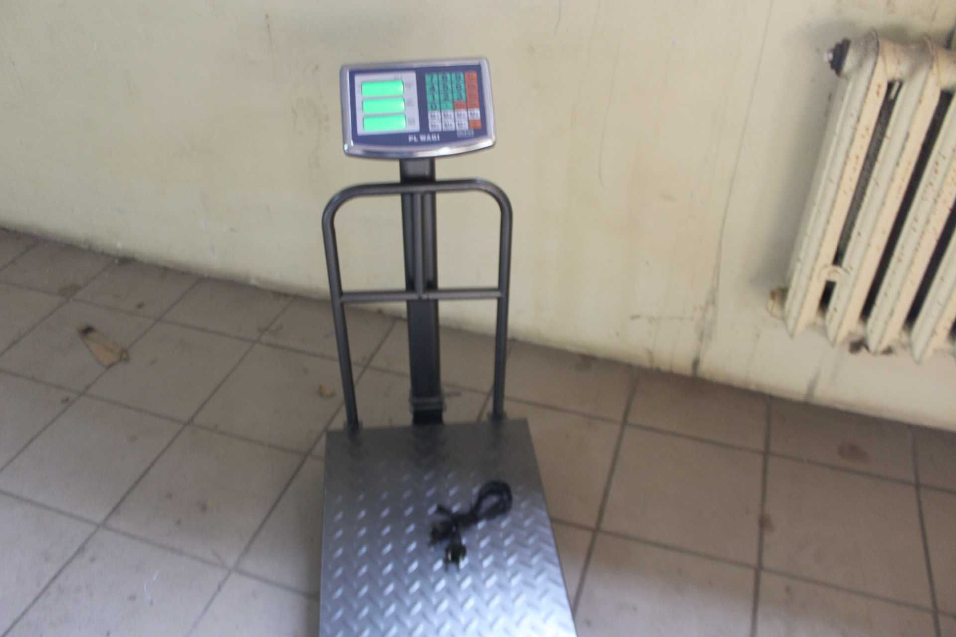 Waga Magazynowa Elektroniczna Sklepowa LCD 150kg Platformowa Towarowa