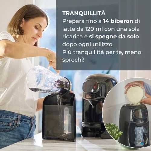 Nuvita машинка для смеси Mleka Milk Formula Élite + термометр Нувита