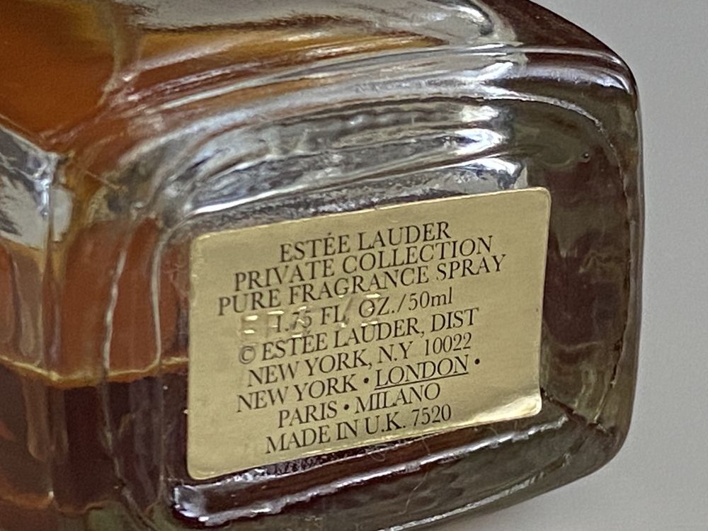 Perfum Estee Lauder Private Collection Pure fragrance 50 ml vintage