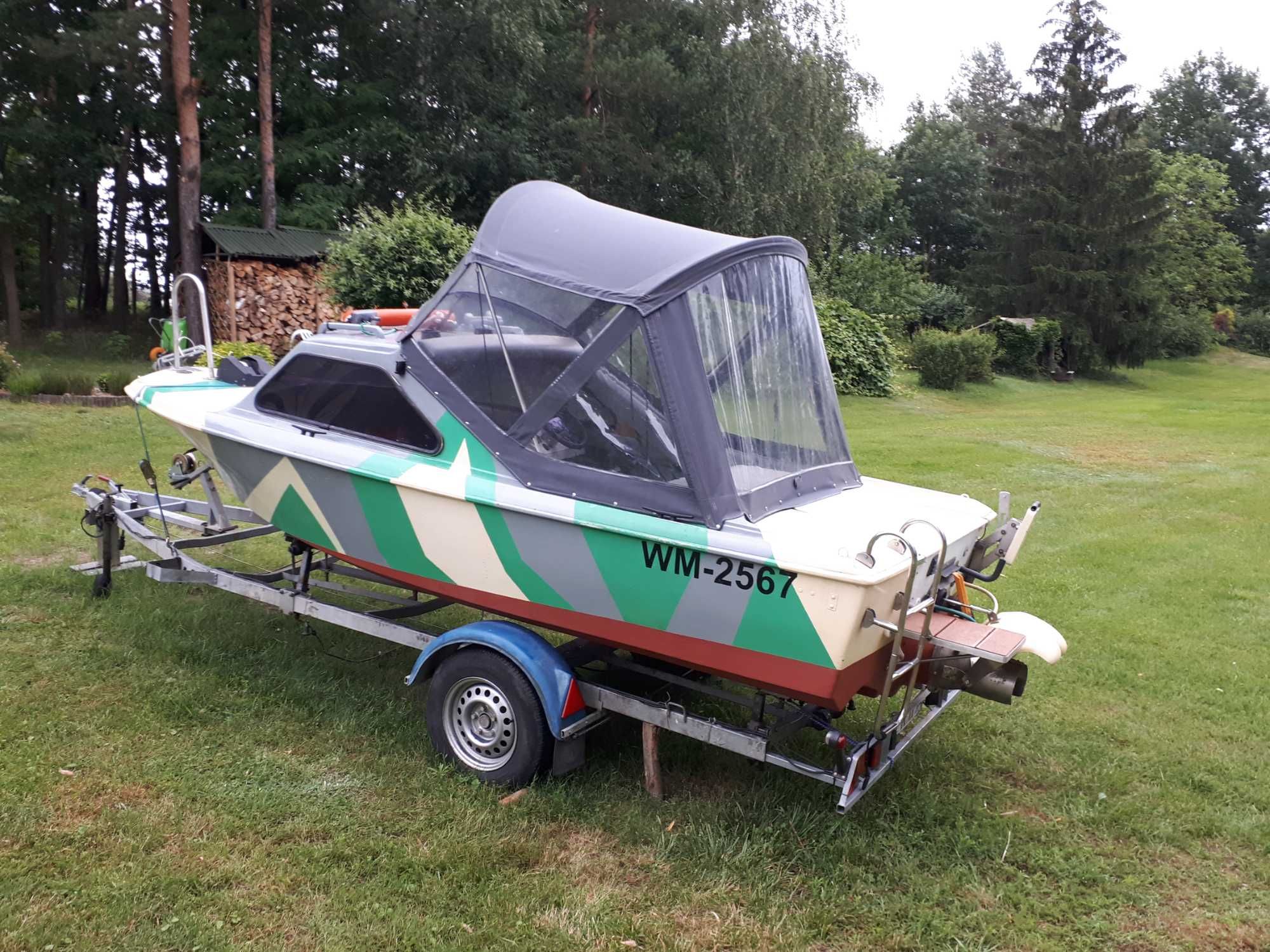 Łódż motorowa Rybitwa