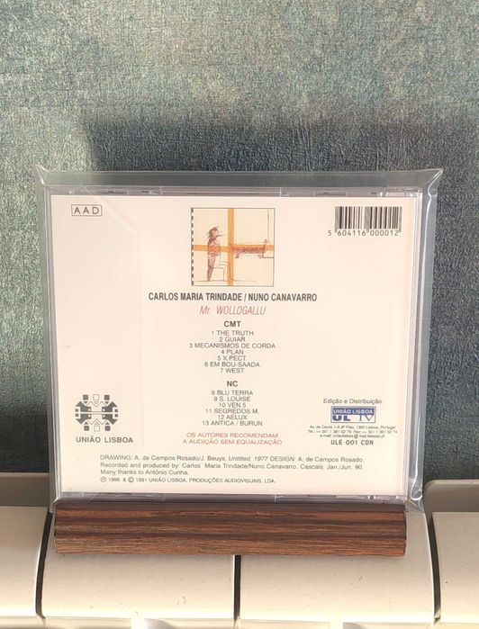 Carlos Maria Trindade / Nuno Canavarro ‎– Mr. Wollogallu (CD) Raro!