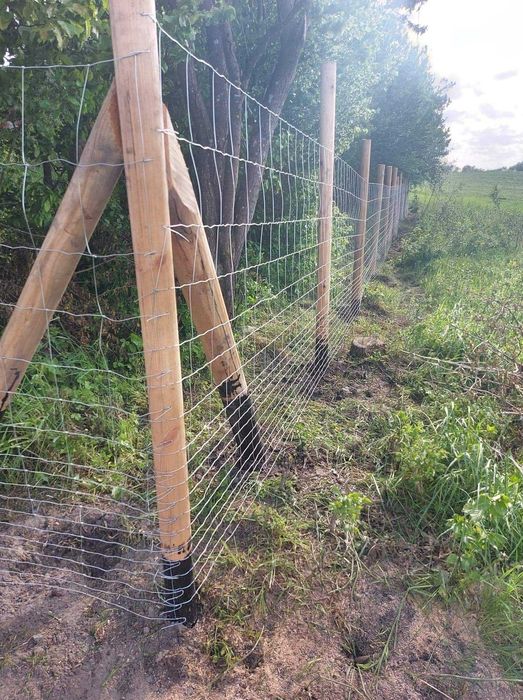 Ogrodzenie leśne,budowlane,tymczasowe, siatka leśna