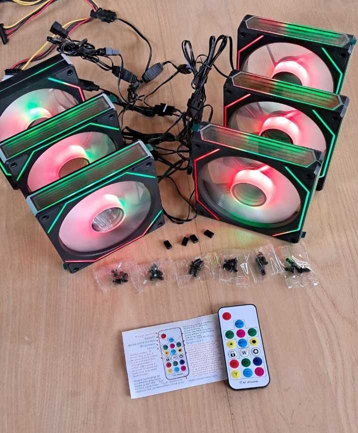 Вентилятори 120мм, CPU Cooler-160W 2011 AMD Intel Hub терморегулятор