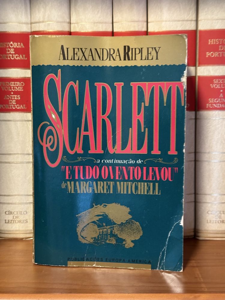 Livro Scarlett de Alexandra Ripley