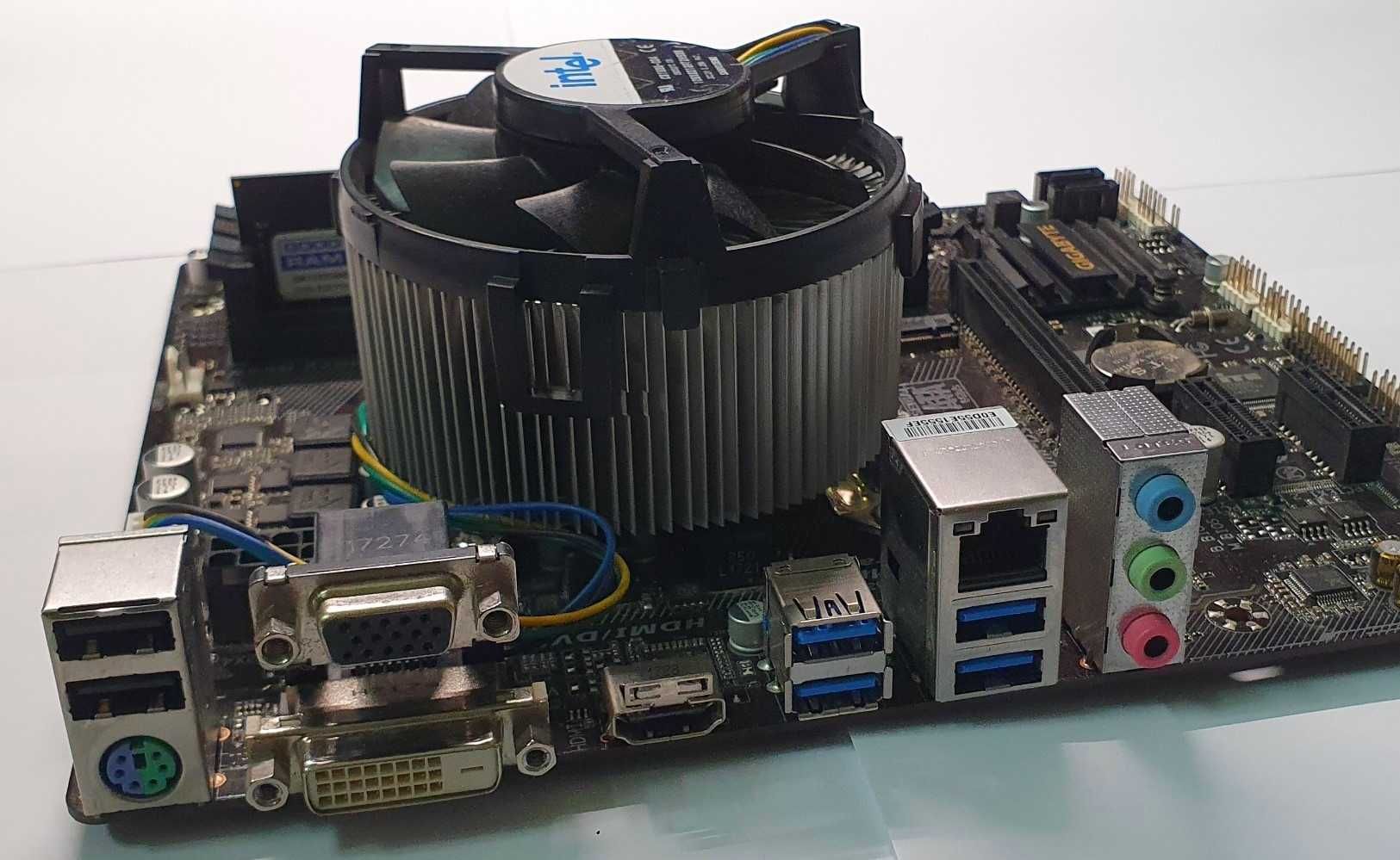 Płyta główna GIGABYTE GA-B250M-DS3H procesorem i5 7500 + 8Gb Ram DDR4