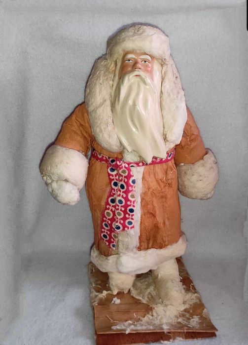 Новорічні прикраси Дід Мороз срср дед Мороз елочные игрушки ссср