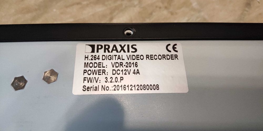 Видеорегистратор PRAXIS VDR 2016 на 16 камер