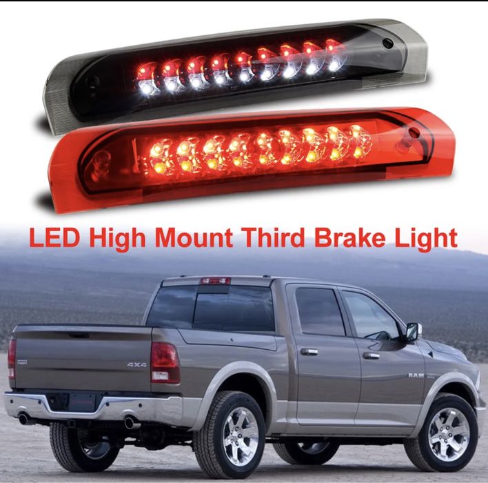 Dodge ram rocznik 2003-09 lampa stop górna led ciemna