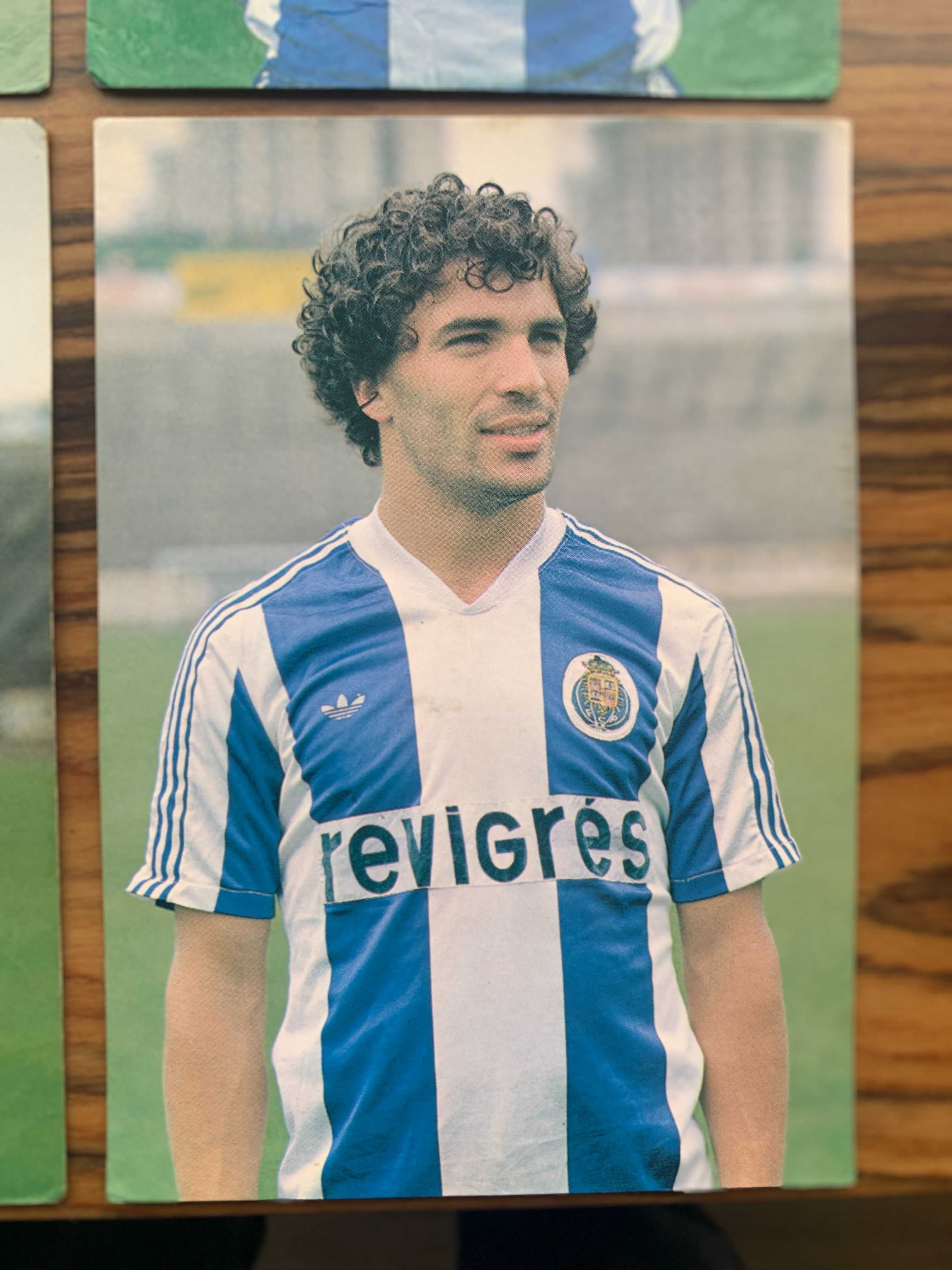 9 postais Revigres do FC Porto Gomes João Pinto André Jaime Magalhães