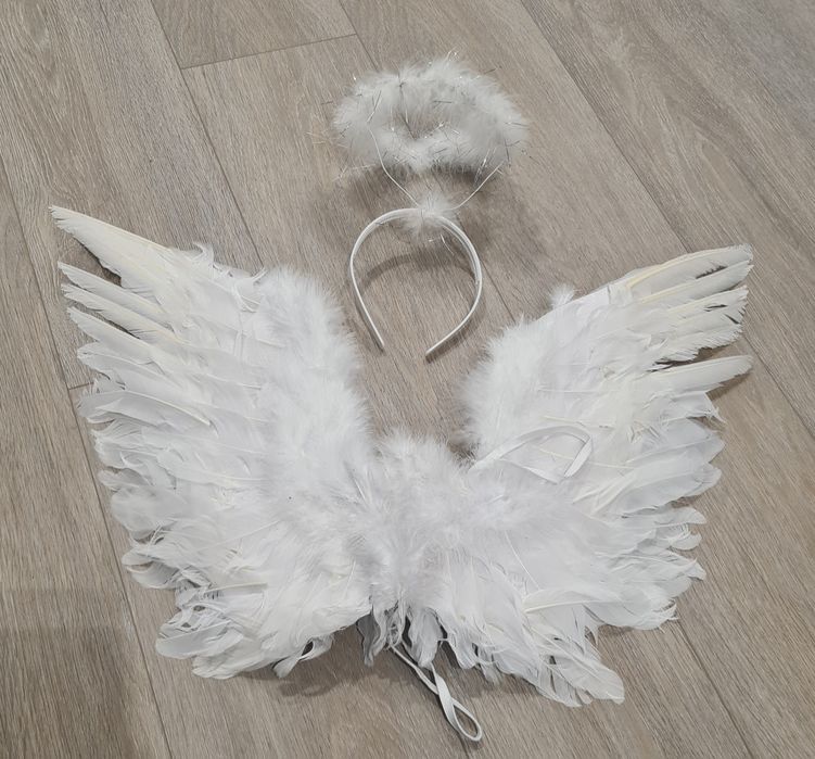 Skrzydła anioła + aureola