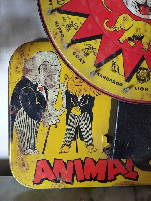 Animal Bingo Brinquedo Anos 40