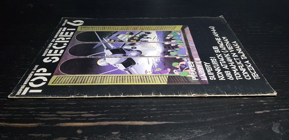 Czasopismo Top Secret numer 6 rok 1991.