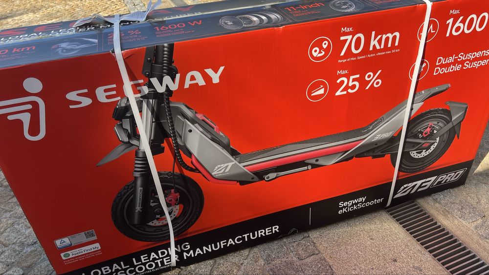 Trotinete segway ninebot zt3 pro nova