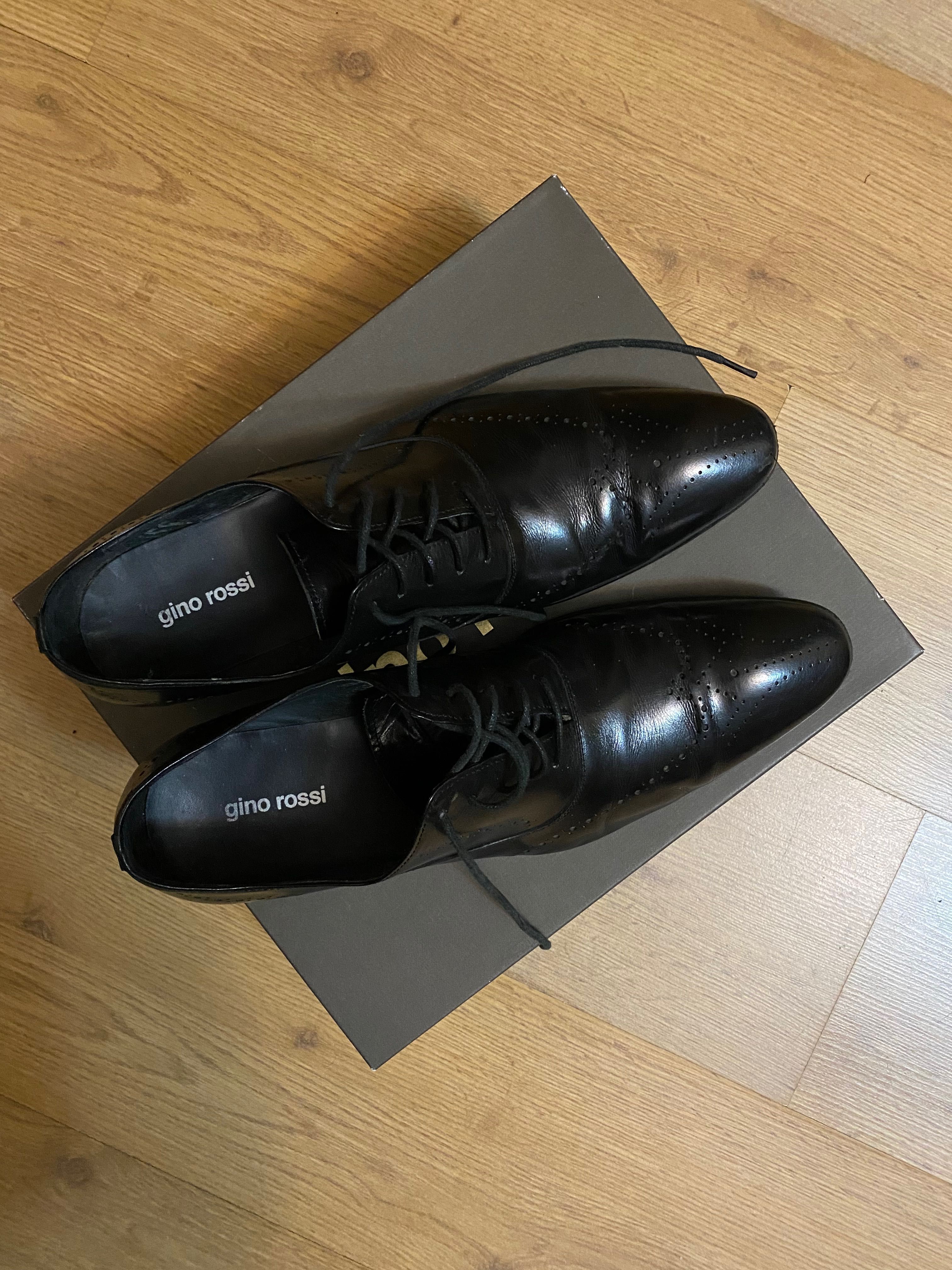 Buty męskie eleganckie Gino Rossi r. 45