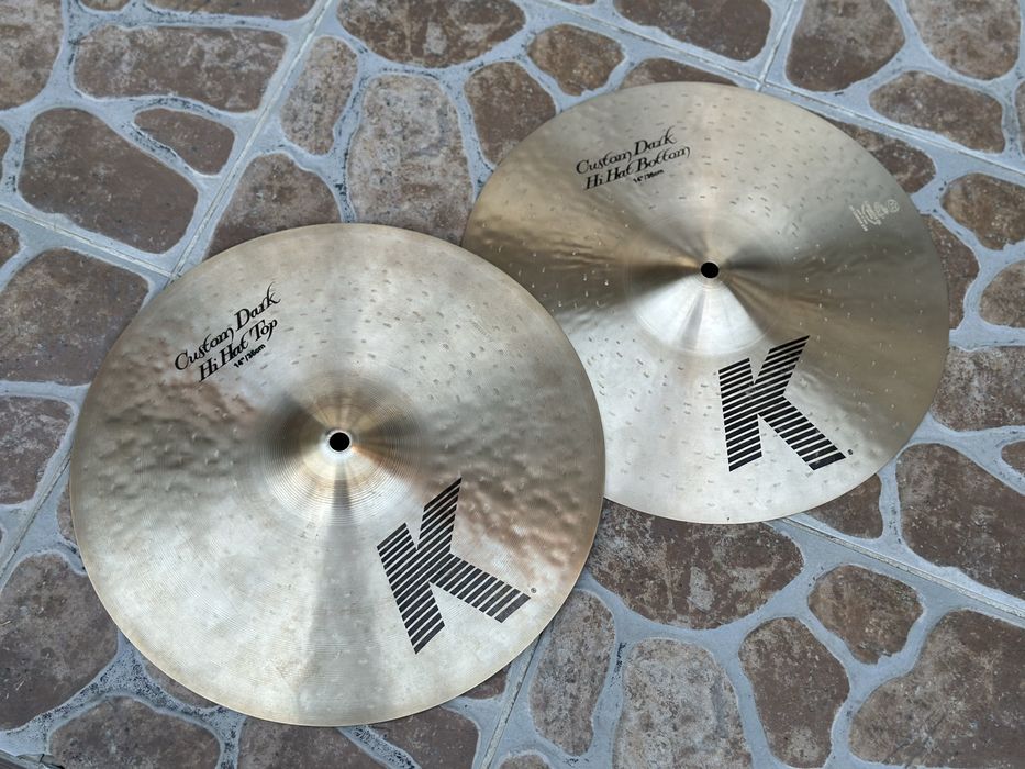 ++ Zildjian K Custom Dark Hi-Hat 14" - Talerze PERKUSJA ++