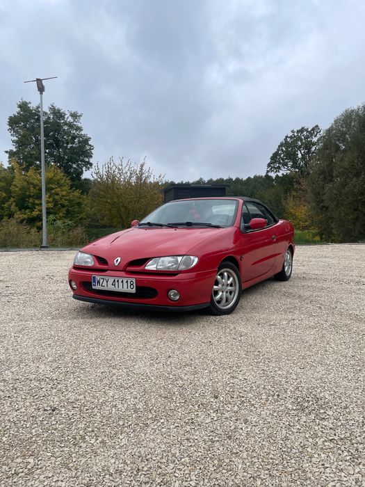 Renault mégane 1 cabrio przed lift 1.6 czerwone ZAMIANA xbox