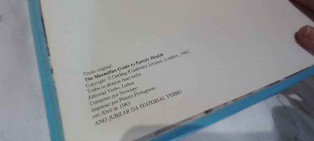 Livro se Saude e Bem estar antigo