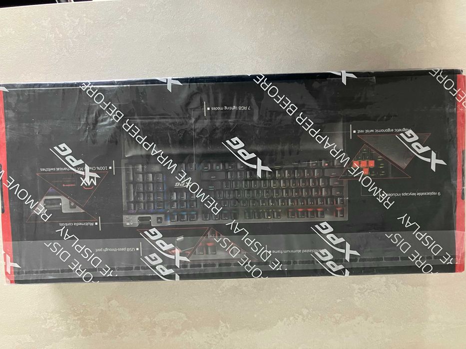 Klawiatura mechaniczna Adata XPG Summoner MX Cherry Silver