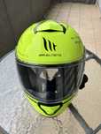 Kask MT Thunder 3 SV Fluo rozm S + interkom Sena SMH5