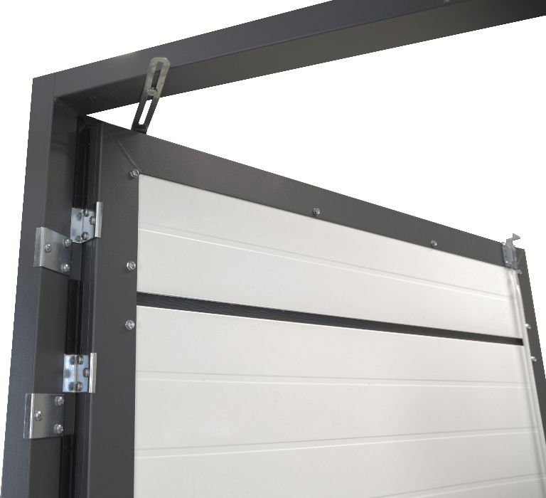Brama Garażowa Rozwierna z Panelem Drzwi Garażowe Ocieplane NA WYMIAR