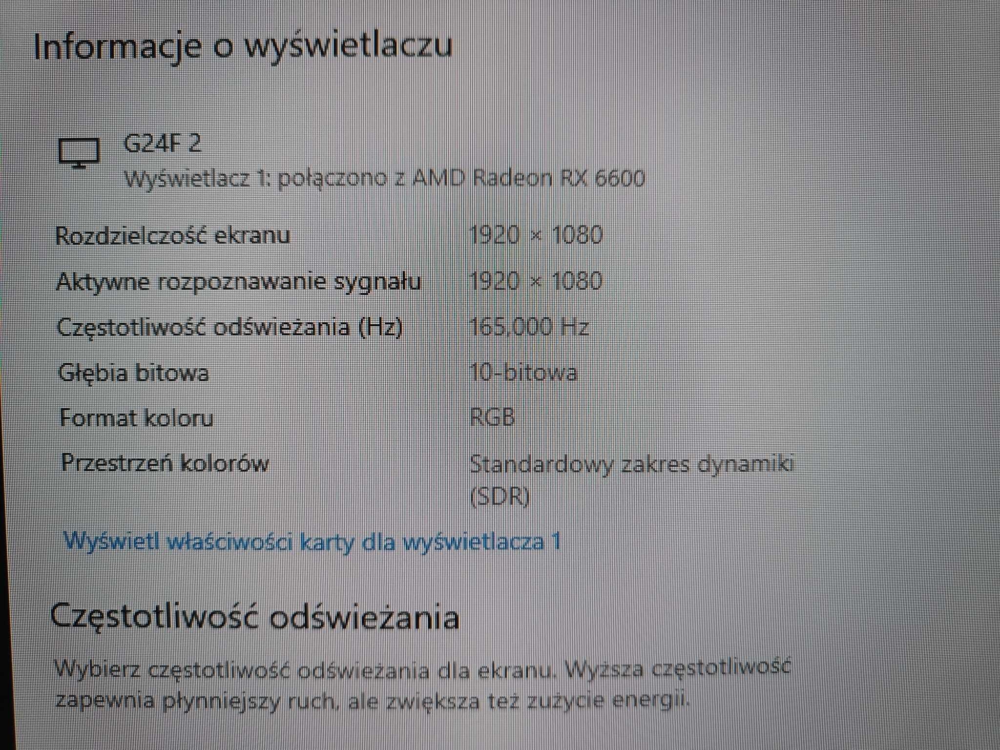 Monitor Gigabyte G24F 2 24" IPS 165Hz GWARANCJA