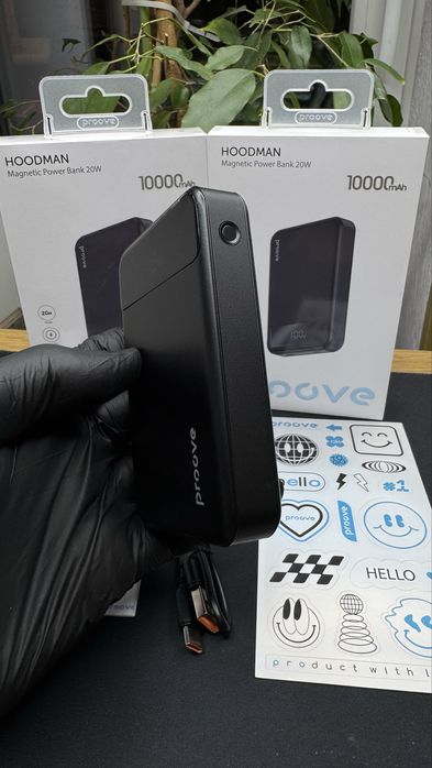 Стильний павербанк для Айфон Пруве Proove magnetic 10000 mah 20w