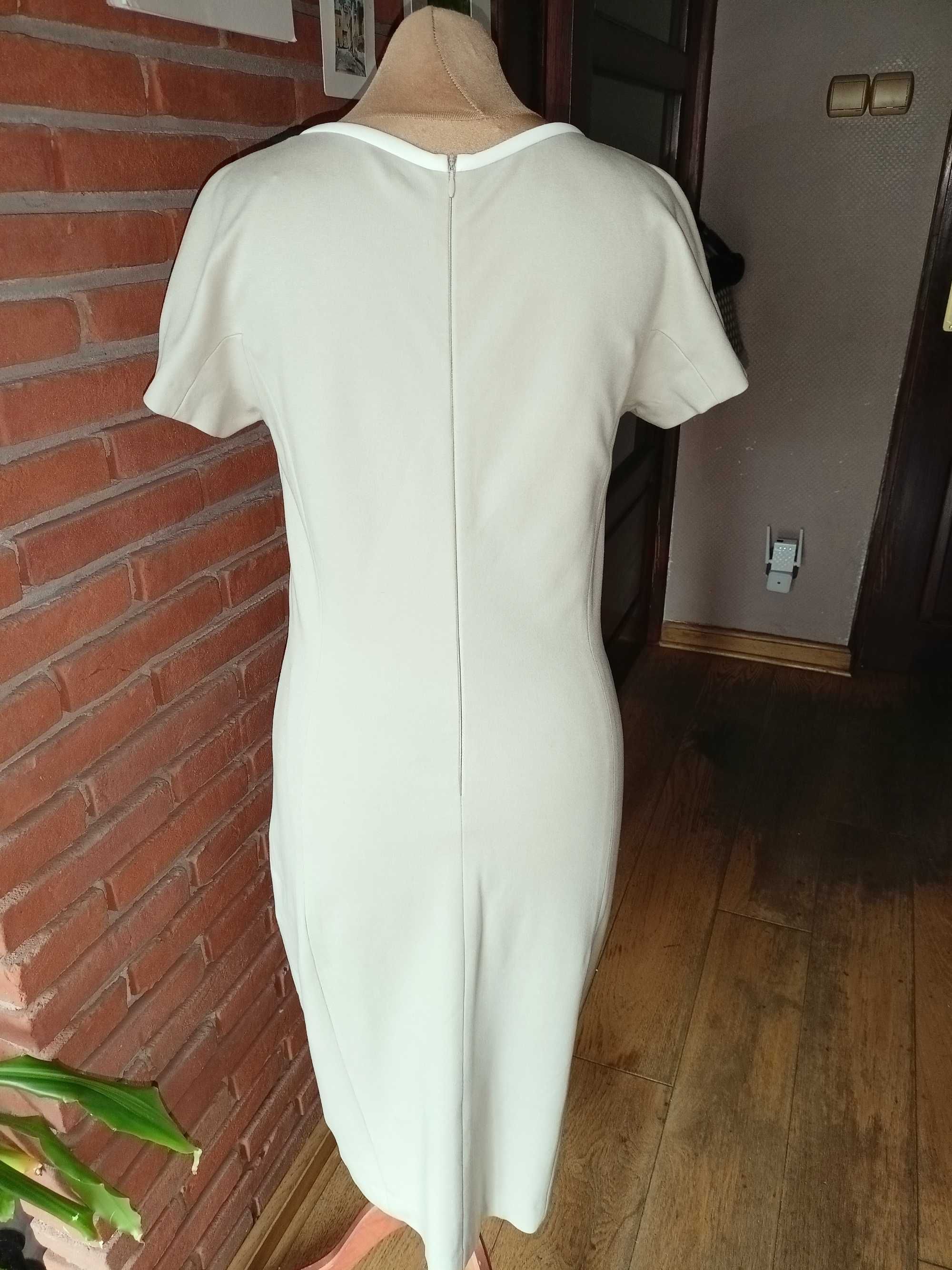 Marc CAIN ołówkowa elegancka sukienka S
